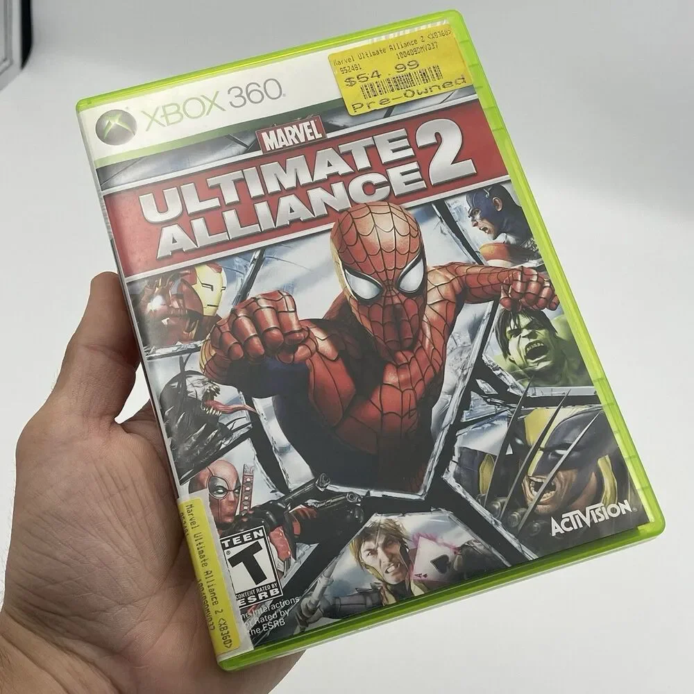 Marvel: Ultimate Alliance 2 (Xbox 360) Complete CIB W/ Manual Tested NEAR MINT